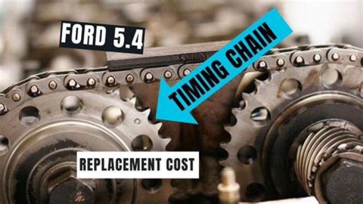 How much is a Ford timing chain replacement?